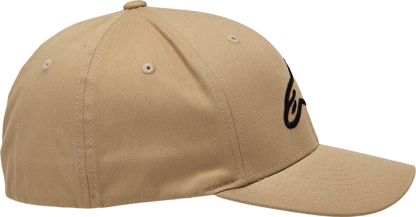Alpinestars Ageless Curve Hat - Sand/Black, Small/Medium, Part #1017810102310SM