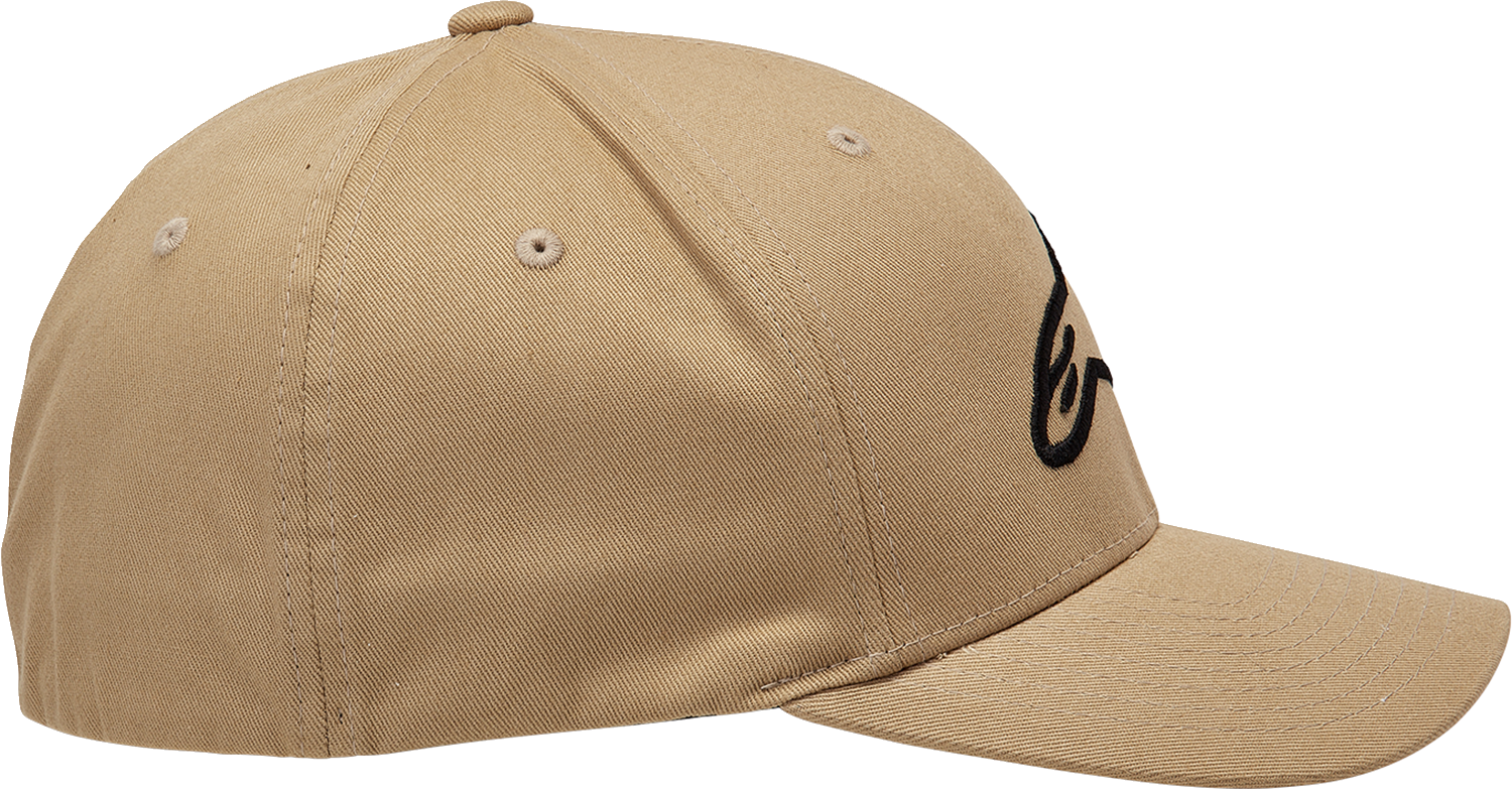 Alpinestars Ageless Curve Hat - Sand/Black, Small/Medium, Part #1017810102310SM