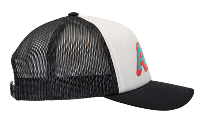 Alpinestars Delivery Trucker Hat - White/Black, Part Number 1213810102010OS