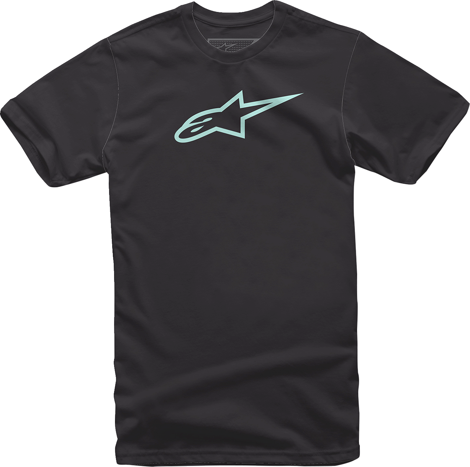 Alpinestars Ageless T-Shirt - Black/Mint Medium - Comfortable Cotton Graphic Tee