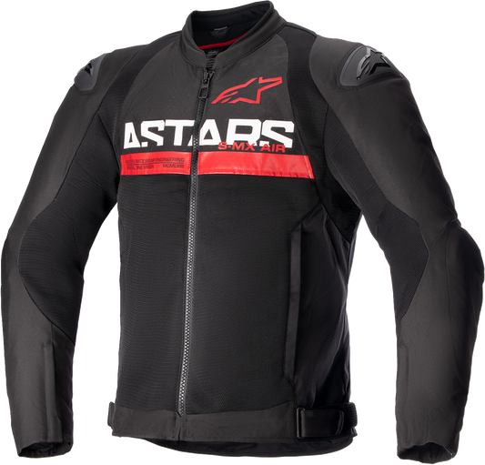 ALPINESTARS SMX Air Jacket - Black/Bright Red - Medium 3306523-1303-M