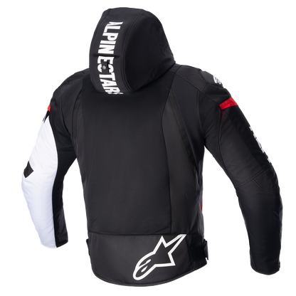 Alpinestars Zaca Air Jacket - Medium Black/White/Red Fluo | Part #3306423-1231-M