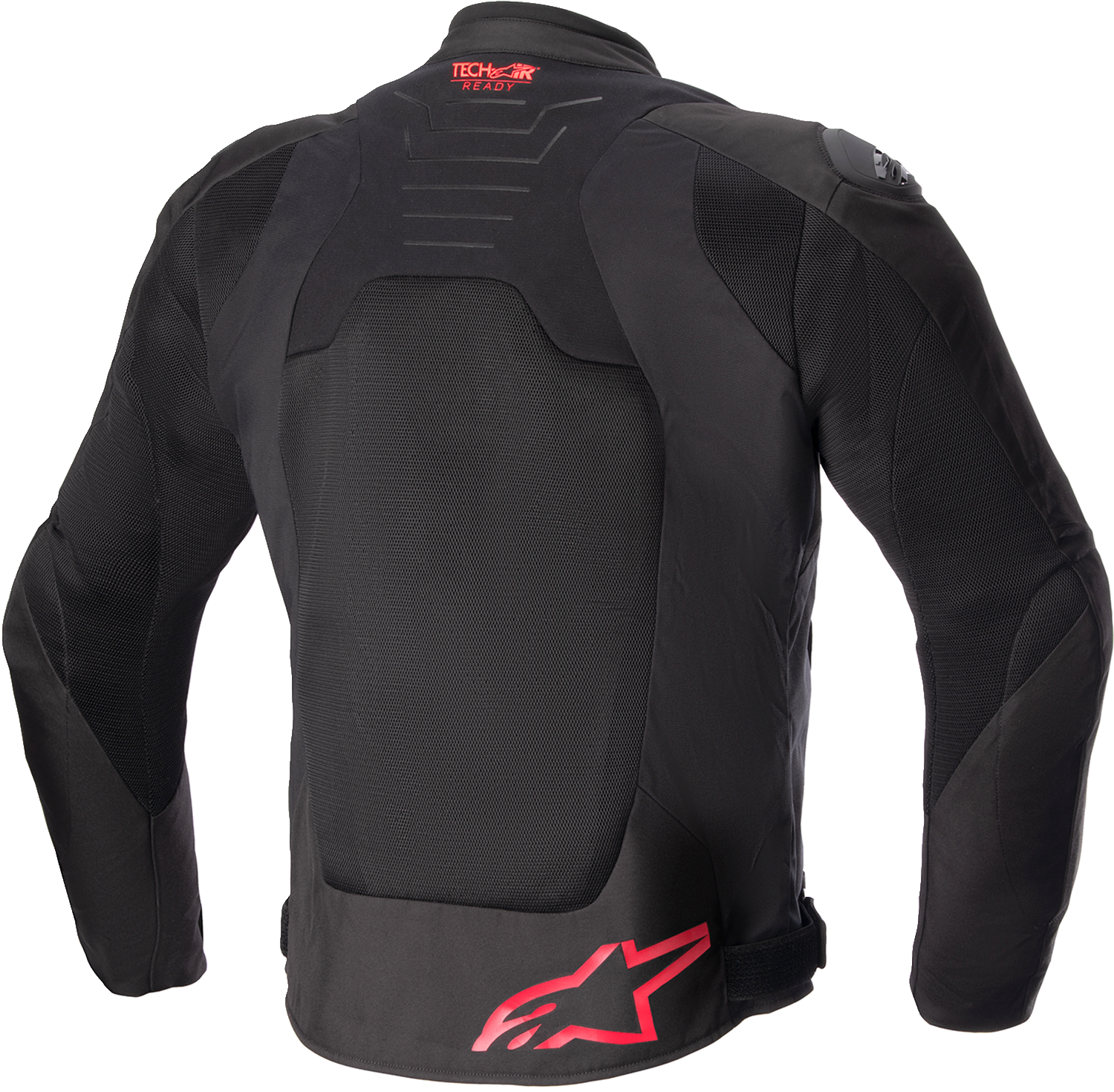 Alpinestars SMX Air Jacket - Black and Bright Red, 3XL - Model 3306523-1303-3X