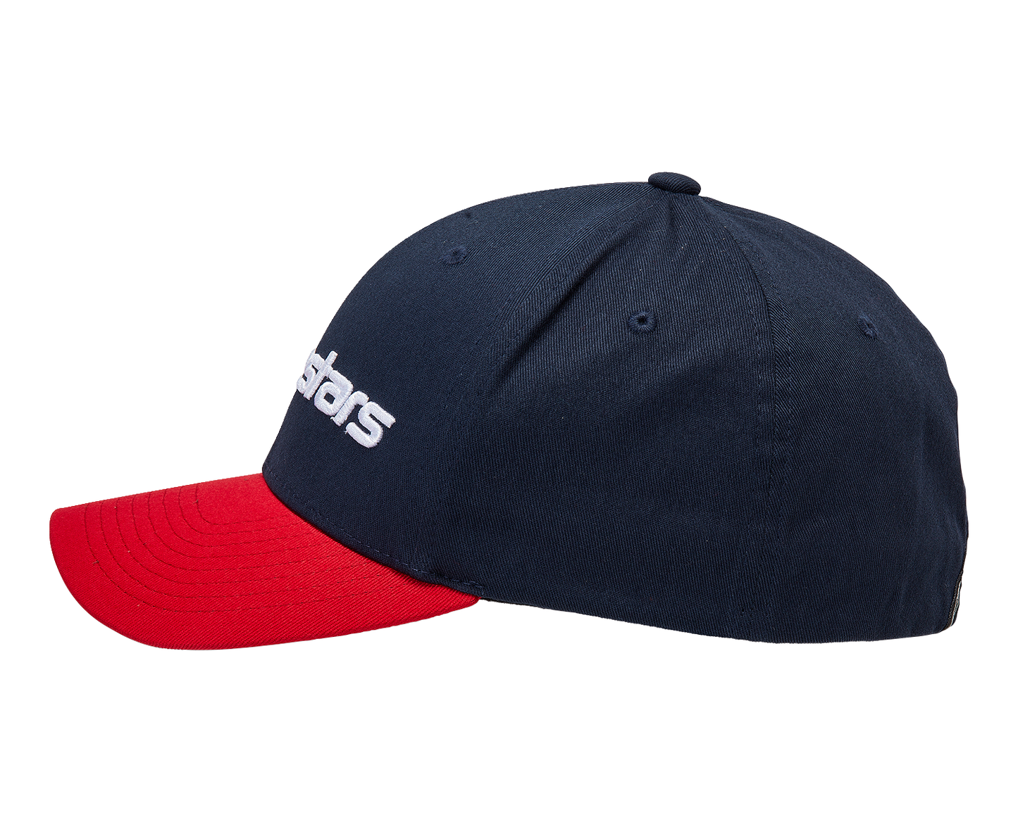 Alpinestars Linear Hat - Navy/Red L/XL with 3D Logo Embroidery