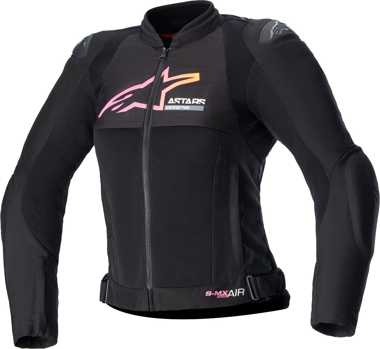 Alpinestars Stella SMX Air Jacket - Black/Yellow/Pink, Small (Part #3316523-1439-S)
