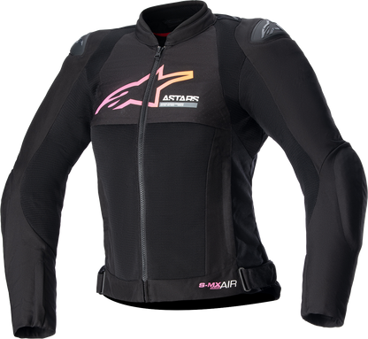 Alpinestars Stella SMX Air Jacket - Black/Yellow/Pink, Small (Part #3316523-1439-S)