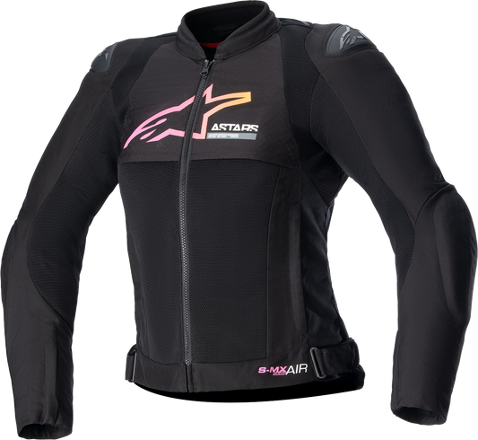 Alpinestars Stella SMX Air Jacket - Black/Yellow/Pink, Small (Part #3316523-1439-S)