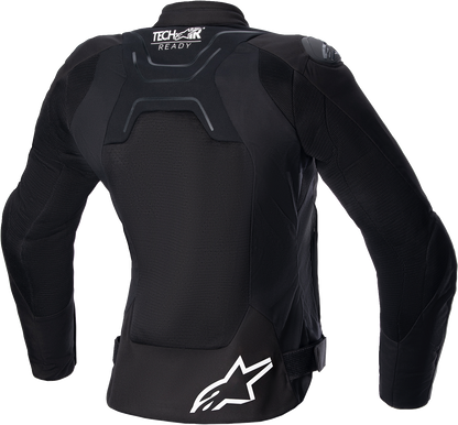 Alpinestars Stella SMX Air Jacket - Black, Medium - Women’s Sport Motorcycle Jacket with Nucleon Flex Plus Armor