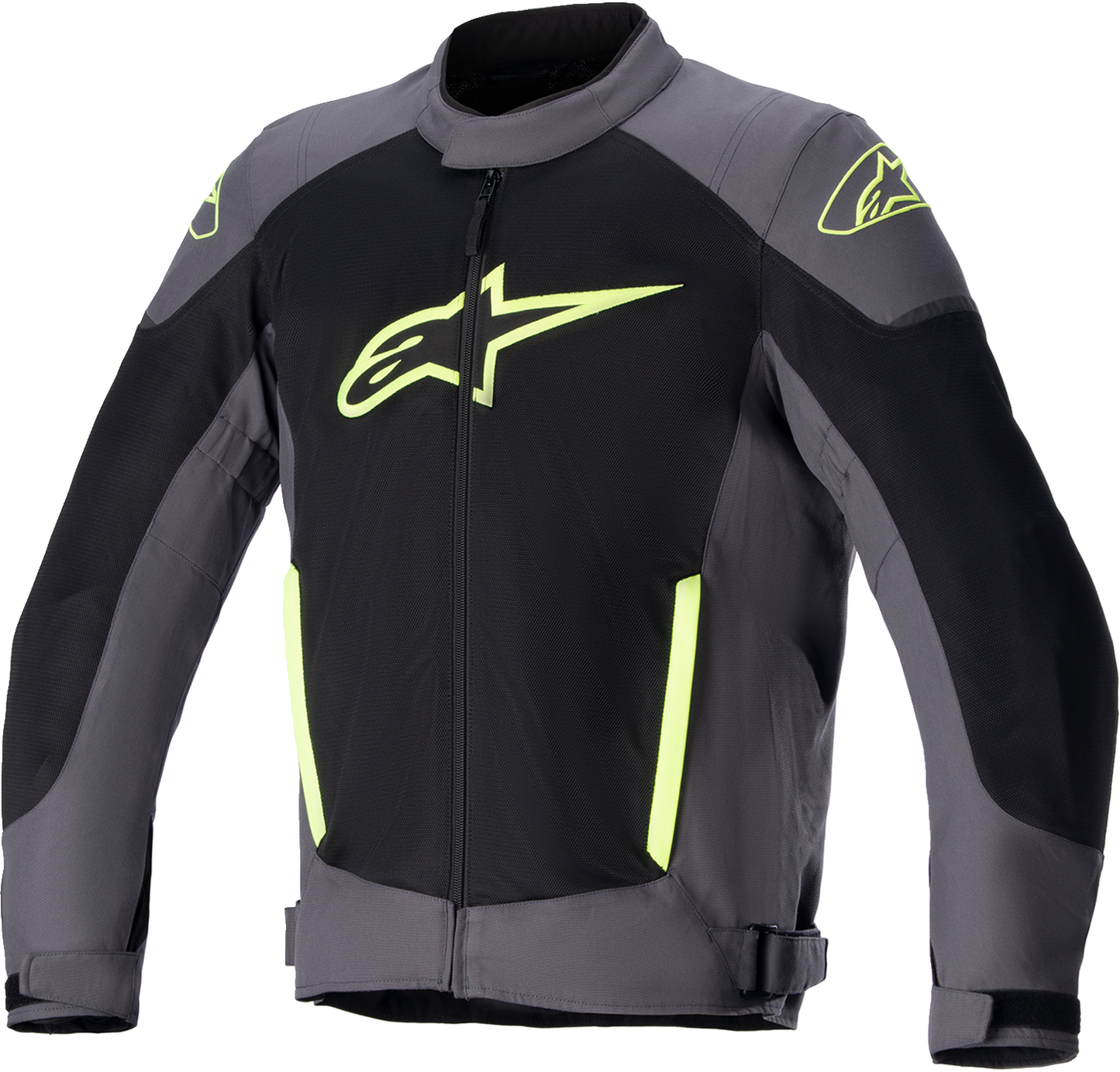 Alpinestars T SP X Superair Jacket - Tar Gray/Black/Yellow Fluo, Medium (Part #3302022-9151-M)
