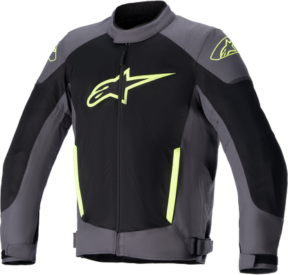 Alpinestars T SP X Superair Jacket - Tar Gray/Black/Yellow Fluo, Medium (Part #3302022-9151-M)