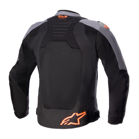 ALPINESTARS SMX Air Jacket - Dark Gray/Black/Orange Fluo - Medium 3306523-914-M