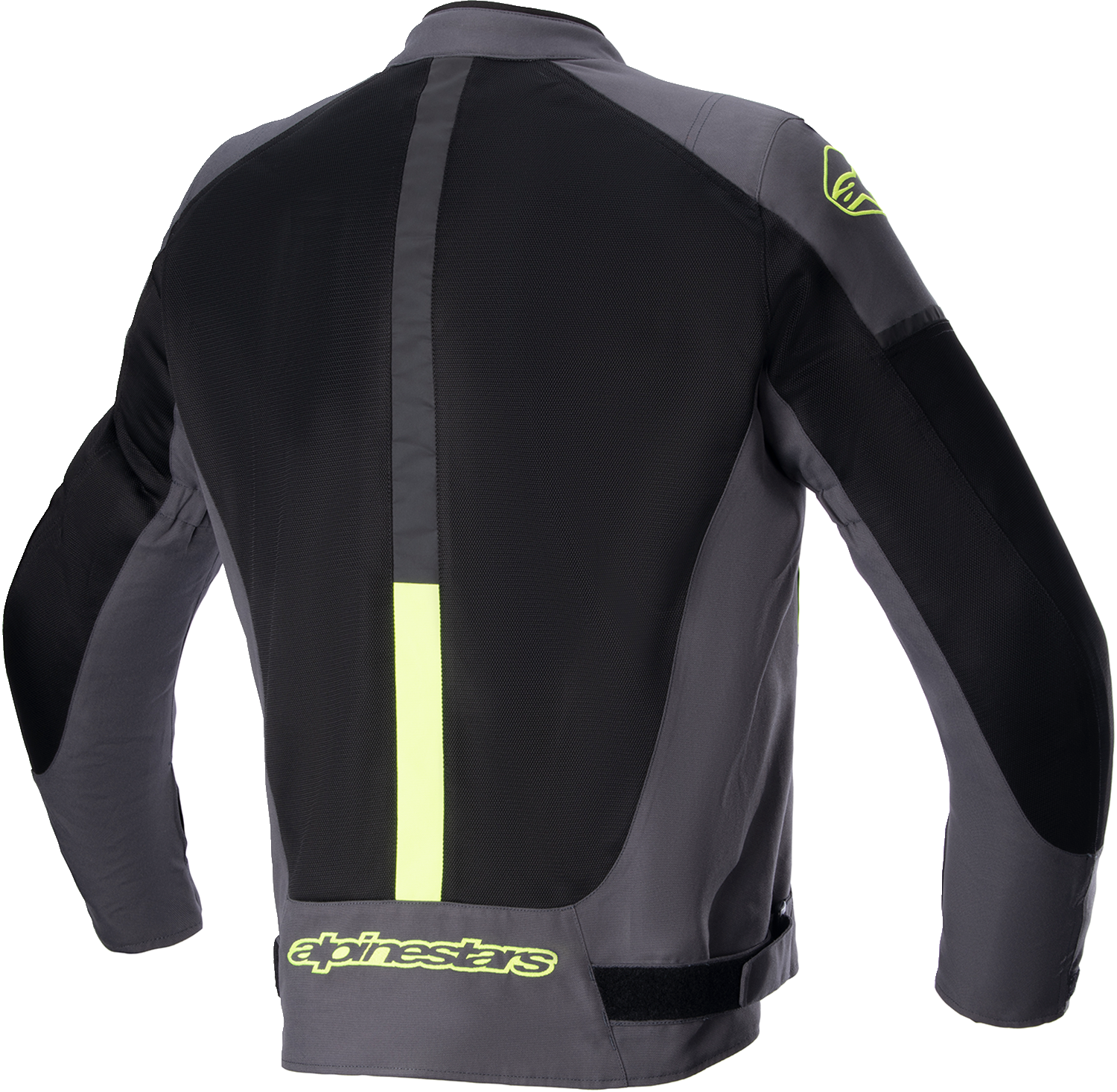 Alpinestars T SP X Superair Jacket - Tar Gray/Black/Yellow Fluo, Medium (Part #3302022-9151-M)