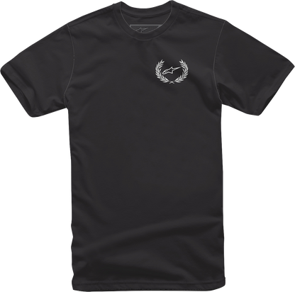 Alpinestars Wreath T-Shirt - Black - XL (Part Number 12137258010XL)