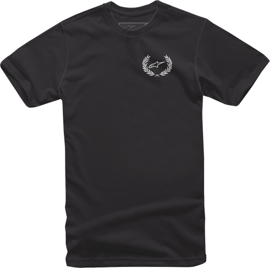 Alpinestars Wreath T-Shirt - Black - XL (Part Number 12137258010XL)