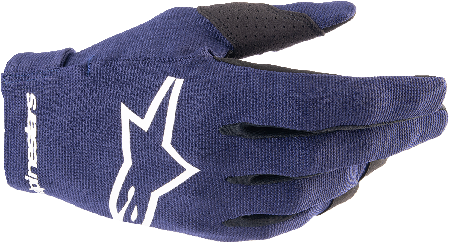 Alpinestars Radar Gloves Night Navy/White XL - High-Performance Motorcycle Gloves