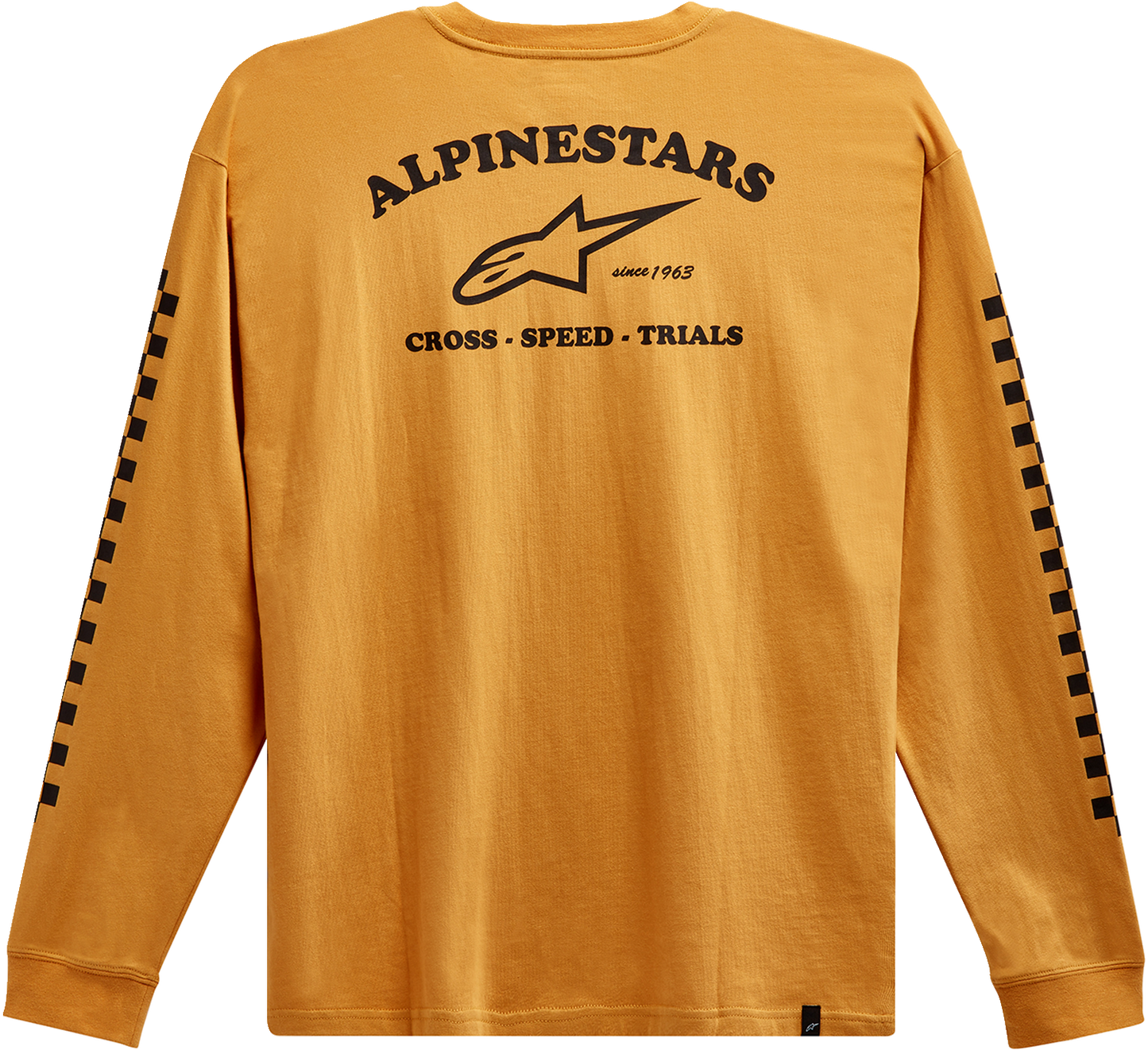 Alpinestars Sunday Long-Sleeve T-Shirt in Gold - 2XL (Part Number 12137184059XXL)