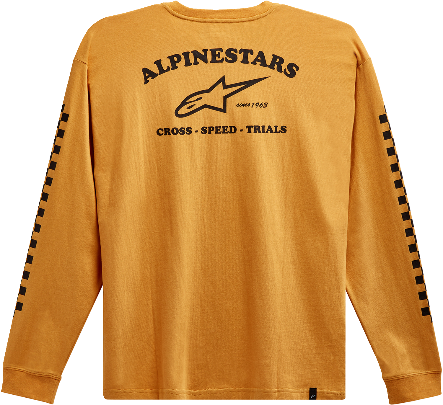 Alpinestars Sunday Long-Sleeve T-Shirt in Gold - 2XL (Part Number 12137184059XXL)