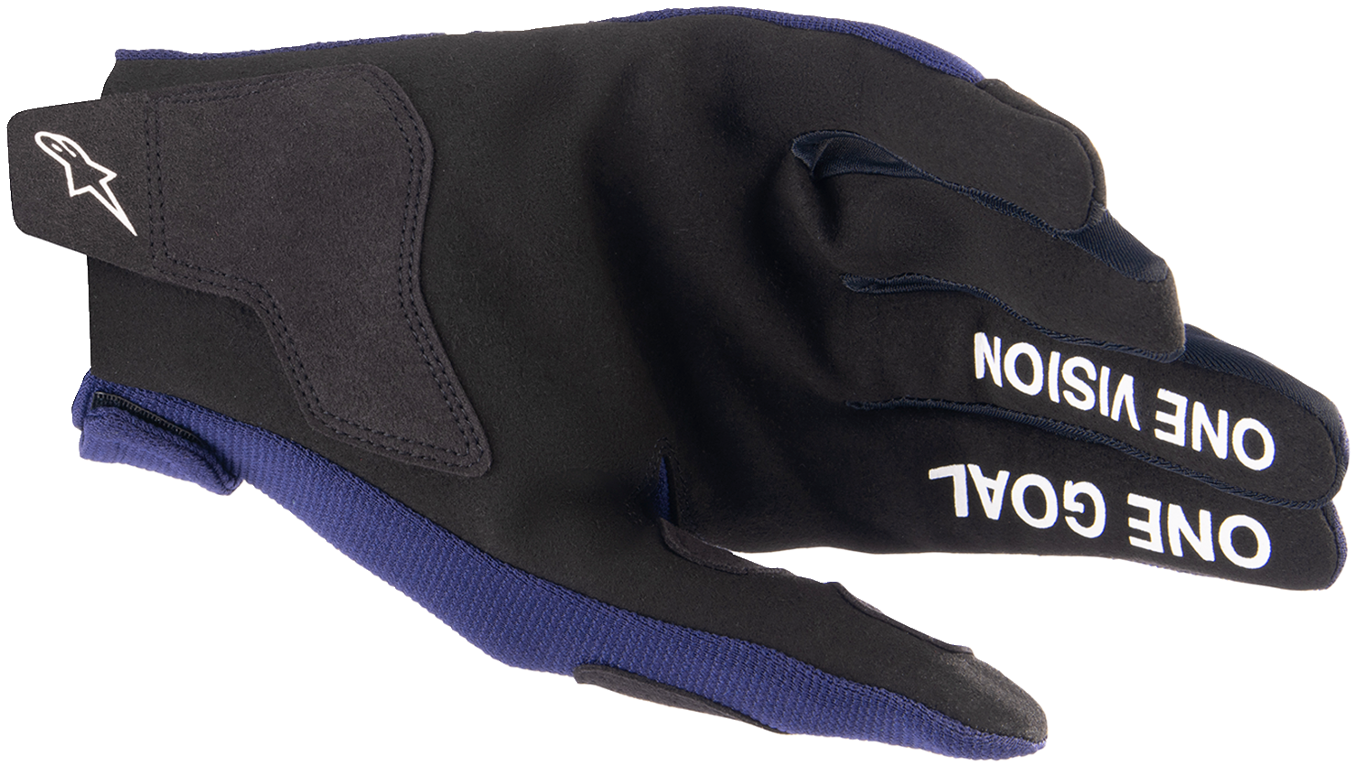 Alpinestars Radar Gloves Night Navy/White XL - High-Performance Motorcycle Gloves