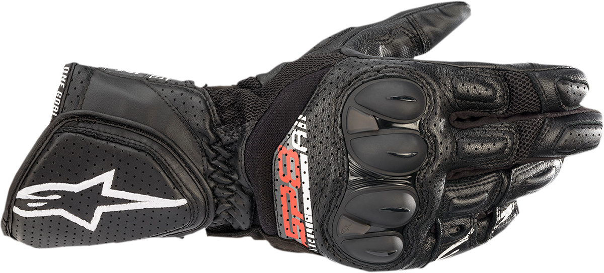 Alpinestars SP-8 V3 Air Gloves – Black, 3XL (Part Number 3558621-10-3X)