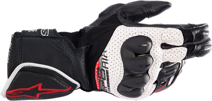 Alpinestars SP-8 V3 Air Gloves - Black/White/Bright Red, Small