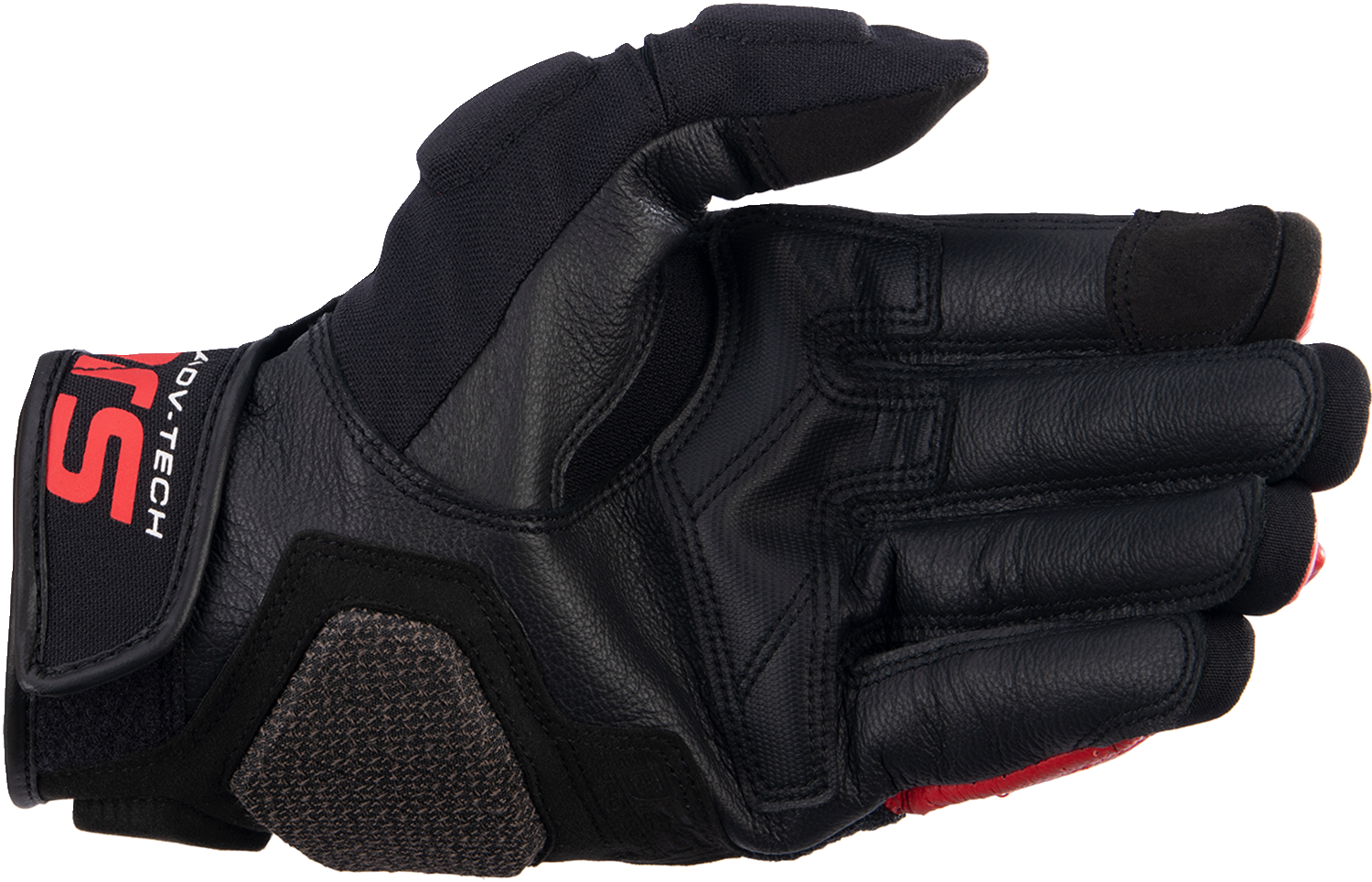 Alpinestars Halo Gloves 3XL Black/White/Bright Red - Part 3504822-1304-3X