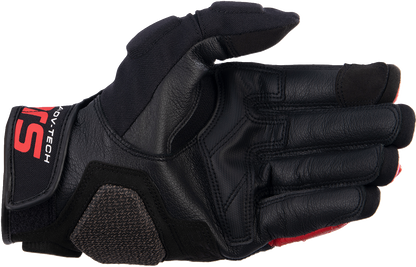 Alpinestars Halo Gloves 3XL Black/White/Bright Red - Part 3504822-1304-3X