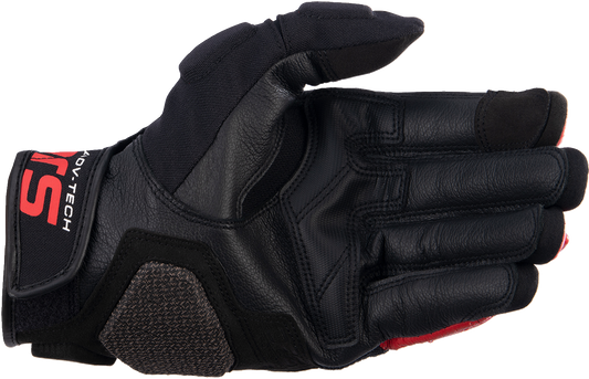 Alpinestars Halo Gloves 3XL Black/White/Bright Red - Part 3504822-1304-3X