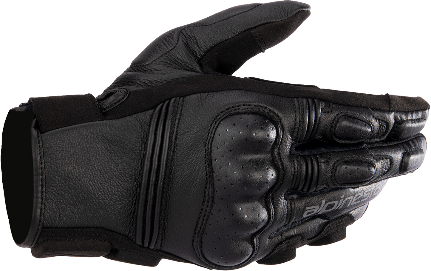 Alpinestars Stella Phenom Leather Gloves - Black, Medium, Part #3591723-1100-M