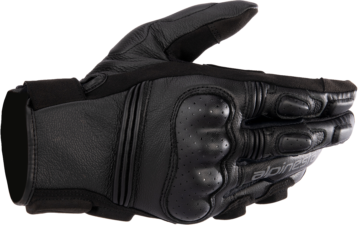 Alpinestars Stella Phenom Leather Gloves - Black, Medium, Part #3591723-1100-M