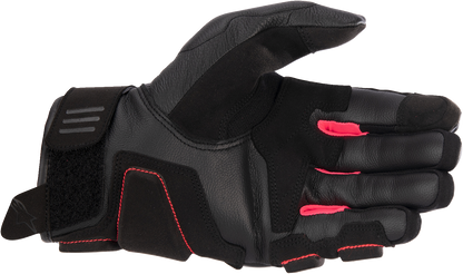 Alpinestars Stella Phenom Leather Gloves - Small - Black/Diva Pink, Part No. 3591723-1839-S