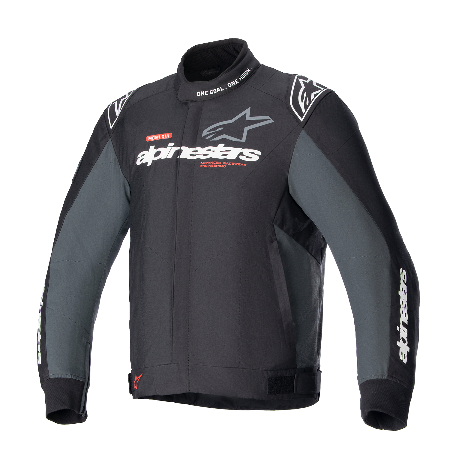 ALPINESTARS Monza Sport Jacket - Black/Tar Gray - 3XL 3306723-1169-3X