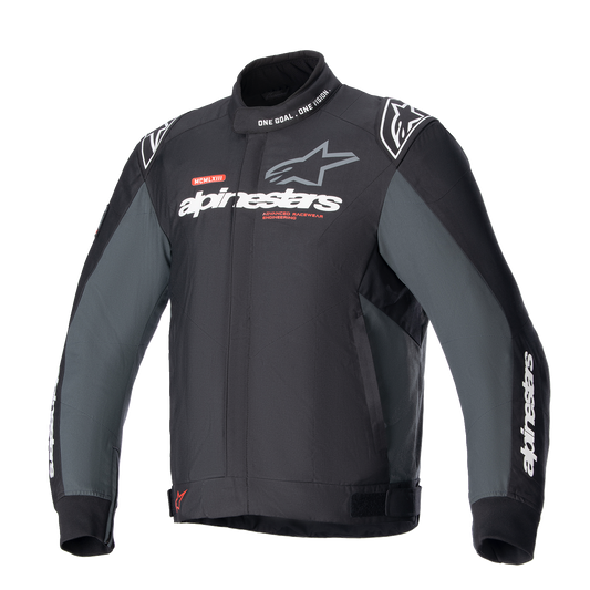 ALPINESTARS Monza Sport Jacket - Black/Tar Gray - Large 3306723-1169-L