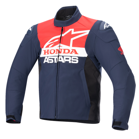 ALPINESTARS Honda SMX Waterproof Jacket - Blue/Black/Red - 2XL 3206223-7163-2X