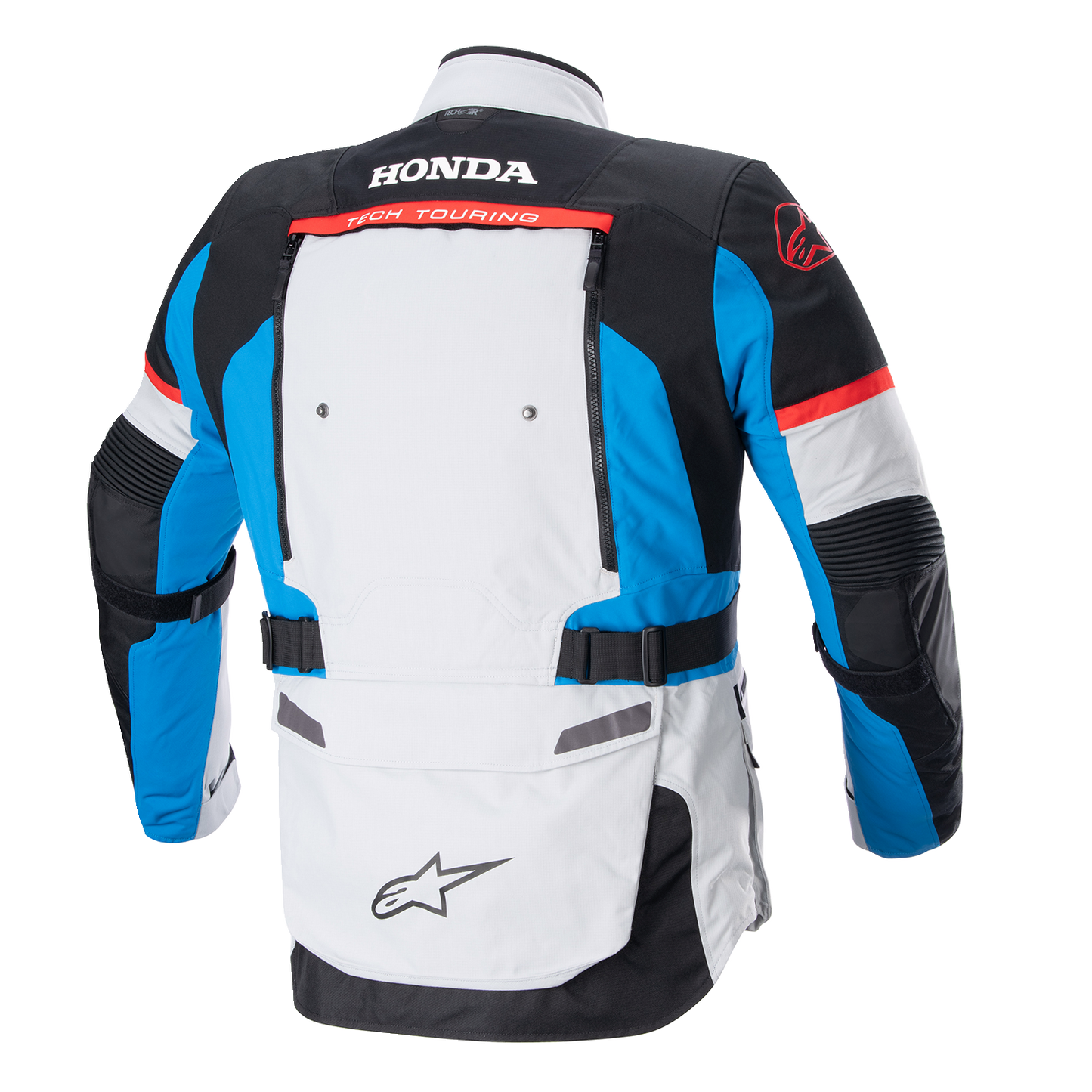 ALPINESTARS Honda Bogotà Pro Drystar® Jacket - Gray/Black/Red/Blue - Large 3206723-9173-L