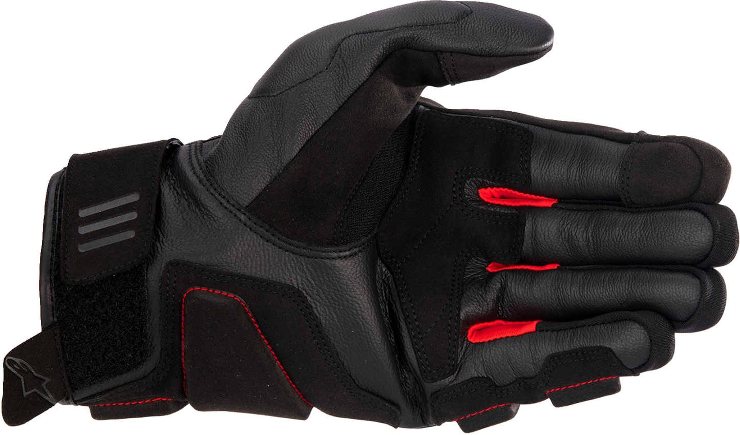 Alpinestars Phenom Gloves in Black and Bright Red, Large - Part #3501723-1303-L