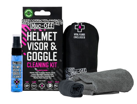 MUC-OFF USA Visor, Lens & Goggle Cleaning Kit 20802