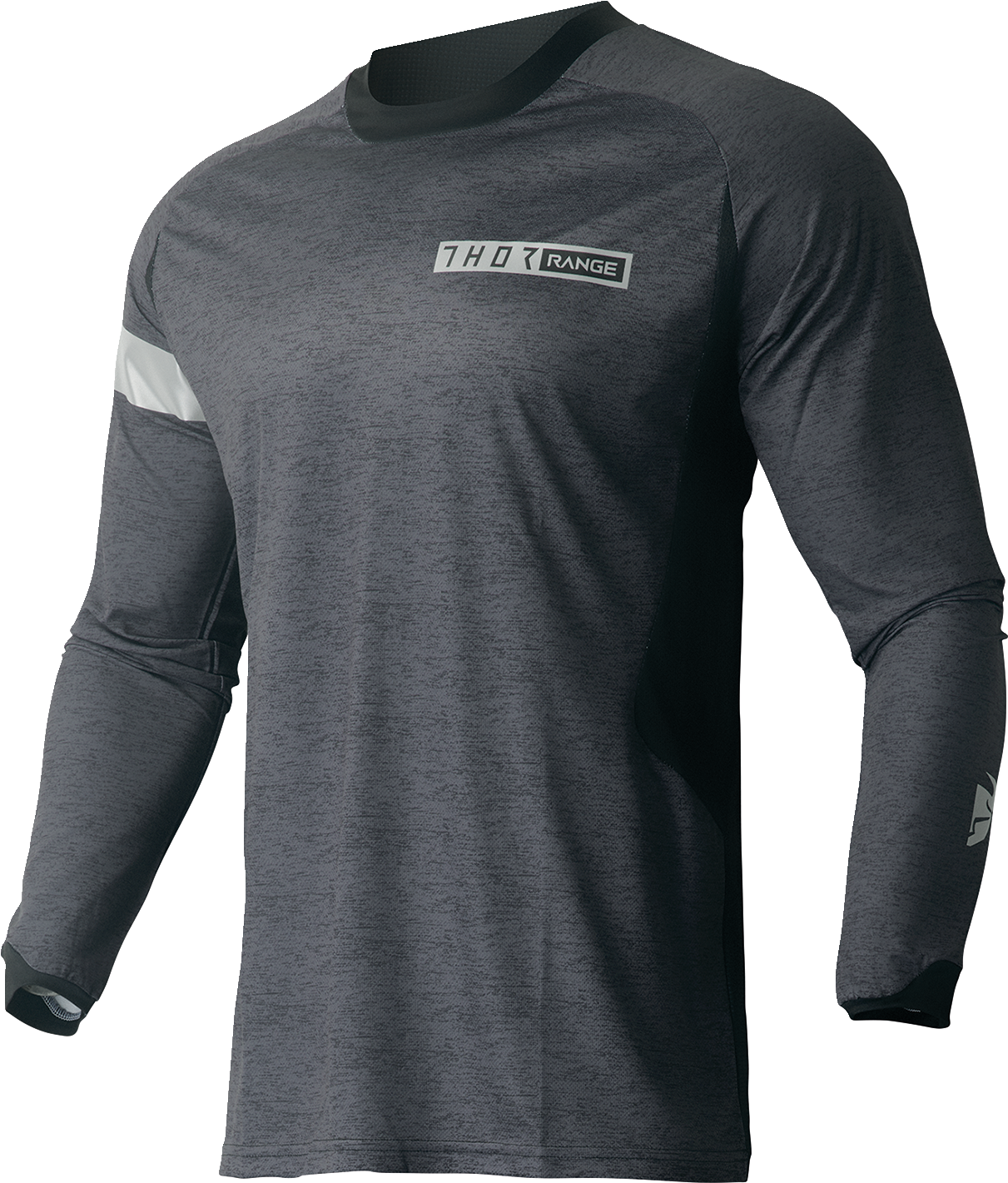 THOR Range Jersey Black/Heather Gray Medium 2910-7477