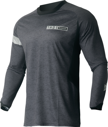 THOR Range Jersey Black/Heather Gray Medium 2910-7477