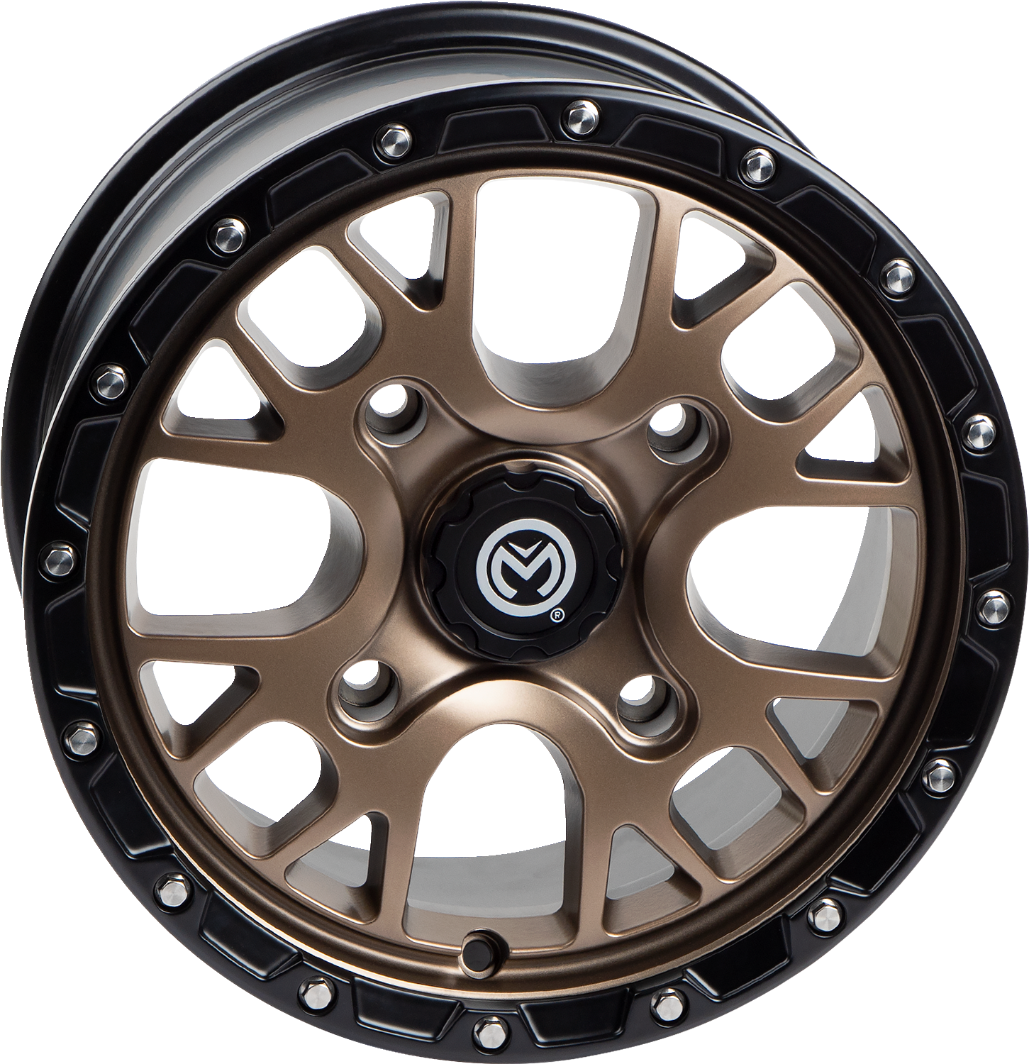 Moose Offroad 545X Bronze 15x7 Wheel for Front and Rear Applications