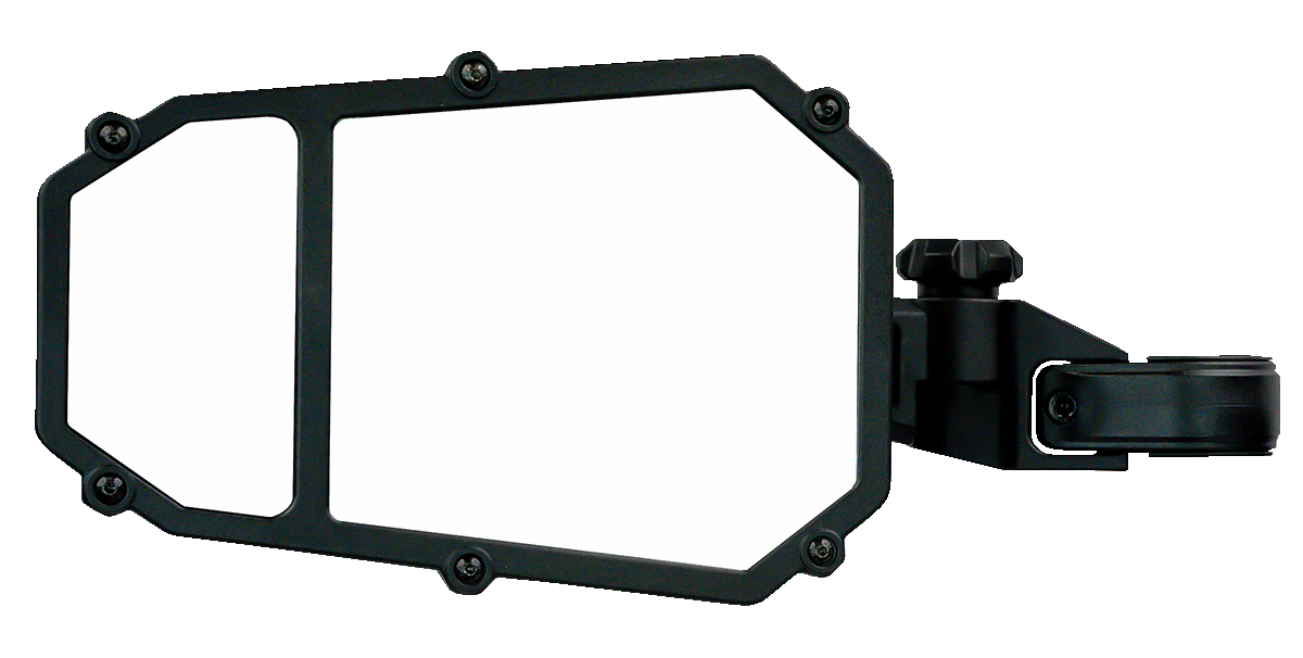 Moose Offroad MUTVMIR-ES2-CCS Side View Octagon Mirror with Custom Clamp System