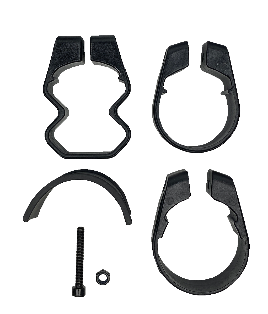 Moose Offroad MUTVMIR-ES2-CCS Side View Octagon Mirror with Custom Clamp System