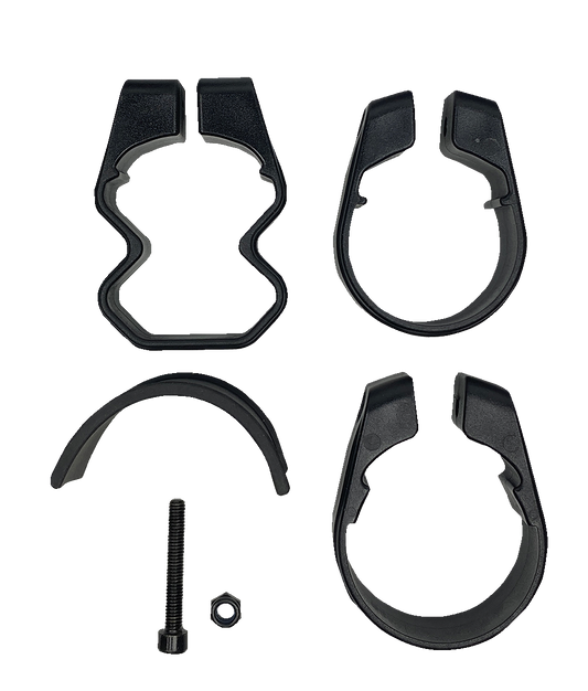 Moose Offroad MUTVMIR-ES2-CCS Side View Octagon Mirror with Custom Clamp System