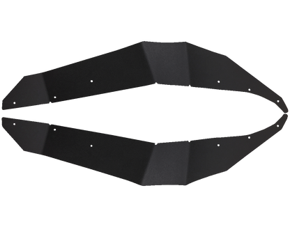 Moose Offroad Polaris General Fender Flares 44-1600 - Durable Black Polyethylene Set