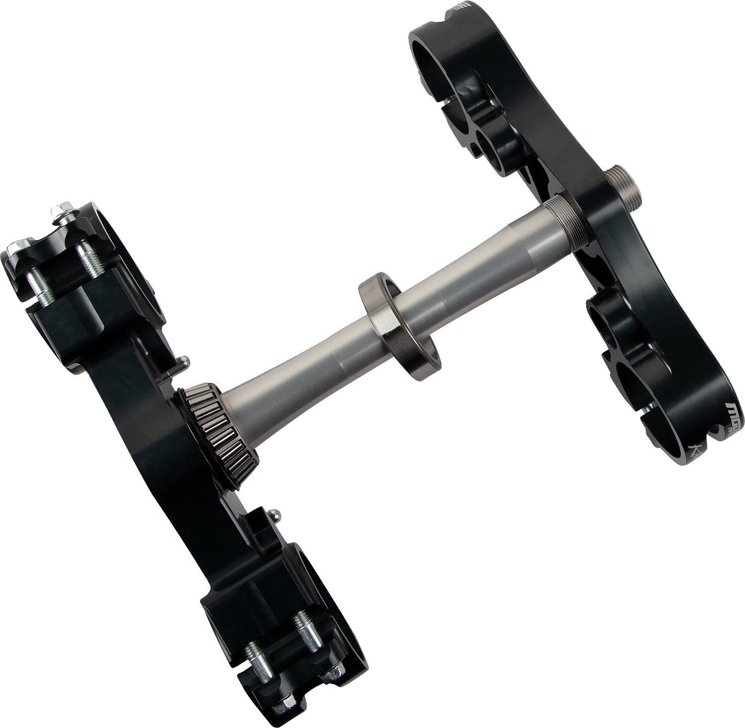 Moose Offroad Kawasaki 14.099.2.AN Triple Clamp - Gray for Enhanced Rigidity and Precision