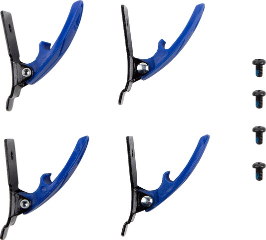 MOOSE OFFROAD Qualifier Boot Buckle Kit - Blue 3430-1010