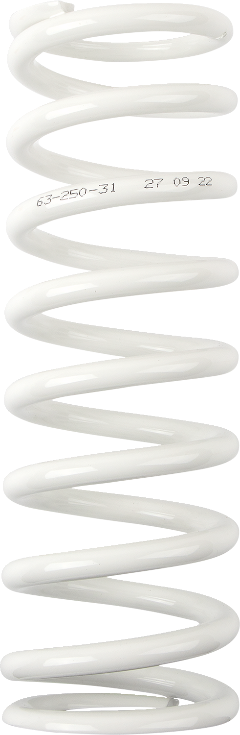 MOOSE OFFROAD Shock Spring 1312-1027 - 63mm OD, 31 N/mm, White for Off-Road Vehicles