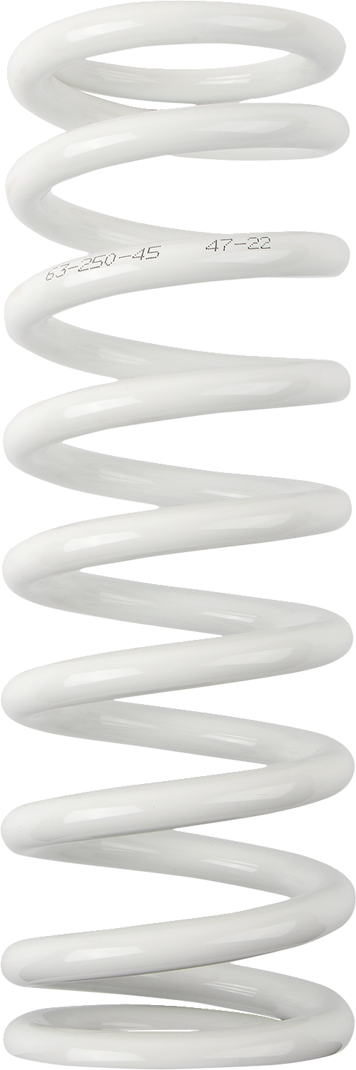 Moose Offroad Shock Spring 1312-1032 – 63 mm OD, 45 N/mm, White