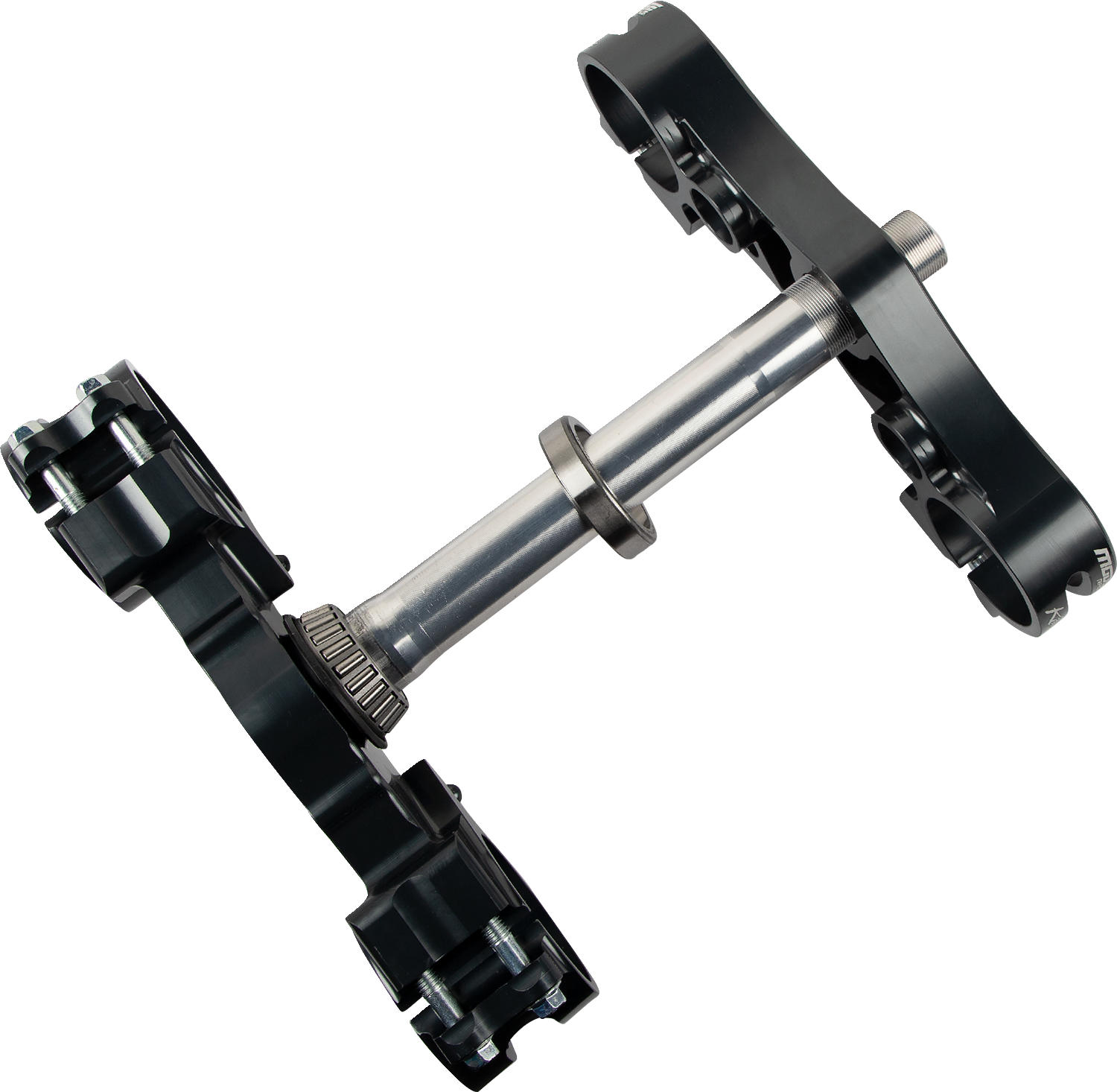 MOOSE OFFROAD Yamaha 12.099.2.AN Triple Clamp - Gray with Pre-Assembled Design