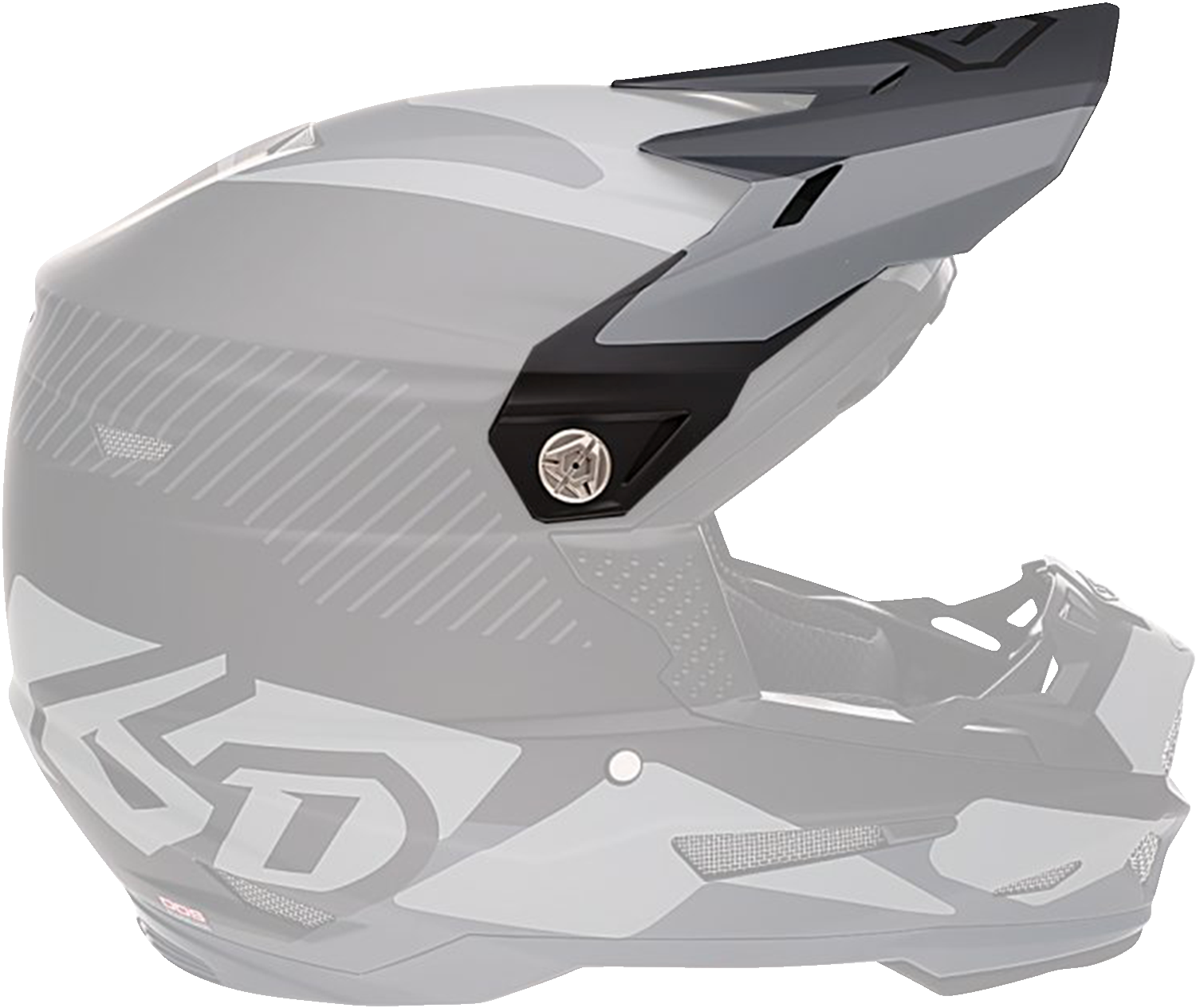 6D Helmets ATR-2Y Visor - Fusion Black (Part #72-4132)