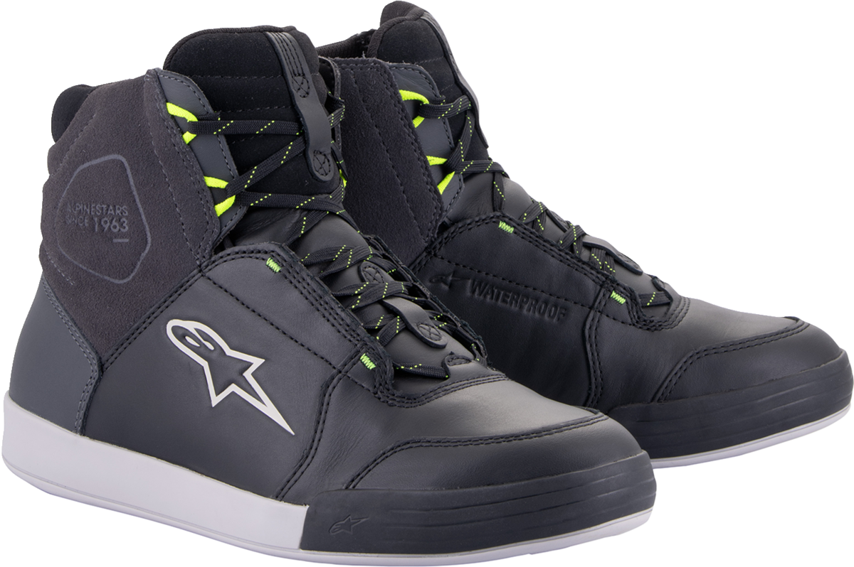 Alpinestars Chrome Shoes Waterproof Black/Gray US 11 / EU 44 - Part Number 2543123-1015-11